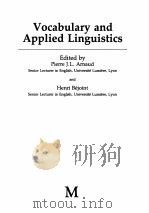 VOCABULARY AND APPLIED LINGUISTICS（1992 PDF版）