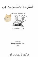 A NATURALIST‘S SCRAPBOOK（1946 PDF版）