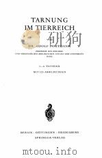 TARNUNG IM TIERREICH PDF电子版封面 ADOLF PORTMANN
