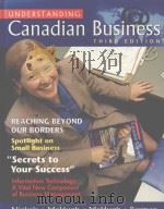 UNDERSTANDING Canadian Business  THIRD EDITION     PDF电子版封面    William G.Nickels  James M.McH 