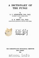 A DICTIONARY OF THE FUNGI FOURTH EDITION（1954 PDF版）