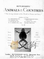 HUTCHINSON‘S ANIMALS OF ALL COUNTRIES VOLUME IV PDF电子版封面