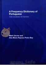 A Frequency Dictionary of Portuguese PDF电子版封面 9780415419964