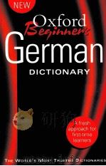 Oxford Beginner's German Dictionary PDF电子版封面 0199298572