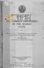 THE COMMON FOOD-FISHES OF THE MADRAS STATE（1953 PDF版）