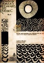 ETUDE PRELIMINAIRE DE L‘ESTURGEON DE LAC ACIPENSER FULVESCENS DANS LA REGION DE L‘ABITIBI 1964 PDF电子版封面