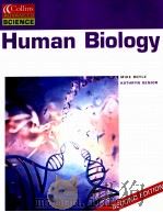 Human Biology MIKE BOYLE KATHRYN SENIOR PDF电子版封面 0007135998
