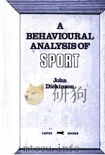 A BeHAVIOURAL ANALYSIS OF SPORT     PDF电子版封面     