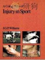 A Colour Atlas of Injury in Sport     PDF电子版封面  0723407363  J.G.P.Williams 