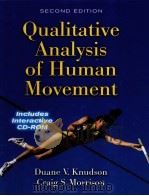 Qualitative analhysis of human movement PDF电子版封面 9780736034623 Duane V.Knudson Craig S.Morri