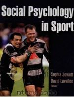 Social Psychology in Sport PDF电子版封面 9780736057806