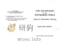 GOD AND RELIGION IN THE POSTMODERN WORLD 1989 PDF电子版封面 0887069290 DAVID RAY GRIFFIN