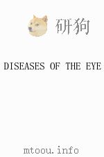 DISEASES OF THE EYE PDF电子版封面 C.H. MAY