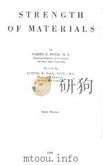 STRENGTH OF MATERIALS 1950 PDF电子版封面 JAMES E. BOYD