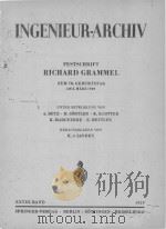 INGENIEUR-ARCHIV BAND XXVIII（1959 PDF版）