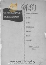 THE RADIO AMATEUR‘S HANDBOOK TWENTY-SIXTH EDITION 1949 PDF电子版封面