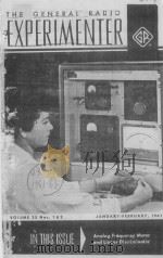 THE GENERAL RADIO EXPERIMENTER 1961 PDF电子版封面