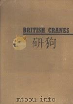 BRITISH CRANES FIRST EDITION PDF电子版封面