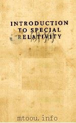 INTRODUCTION TO SPECIAL RELATIVITY SECOND EDITOIN PDF电子版封面 0198539533 WOLFGANG RINDLER