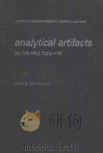ANALYTICAL ARTIFACTS（ PDF版）