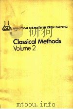 CLASSICAL METHODS VOLUME 2 PDF电子版封面 0471913642 JOHN MENDHAM,DAVID DODD,DEREK