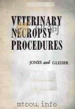 VETERINARY NECROPSY PROCEDURES PDF电子版封面