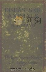 THE DISEASES OF ANIMALS 1920 PDF电子版封面 NELSON S.MAYO