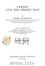 MODERN BUSINESS VOLUME 8 CREDIT AND THE CREDIT MAN（1917 PDF版）