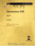 THERMOSENSE 13 1991 PDF电子版封面 0819405760 GEORGE S.BAIRD