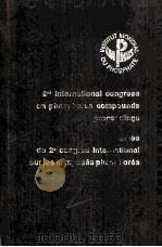 2ND INTERNATIONAL CONGRESS ON PHOSPHORUS COMPOUNDS PROCEEDINGS（1980 PDF版）