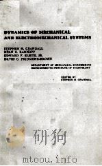 DYNAMICS OF MECHANICAL AND ELECTROMECHANICAL SYSTEMS PDF电子版封面