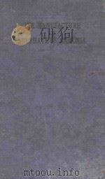 THE MANUFACTURE OF SULPHATE OF AMMONIA AND CRUDE AMMONIA SECOND EDITION 1917 PDF电子版封面