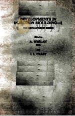 DEVELOPMENTS IN INJECTION MOULDING--1 PDF电子版封面 0853347980