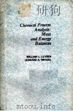 Chemical Process Analysis: Mass and Energy Balances PDF电子版封面 0131285882 WILLIAM L.LUYBEN LEONARD A.WEN