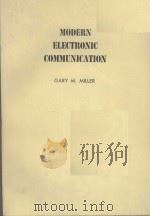 MODERN ELECTRONIC COMMUNICATION second edition PDF电子版封面 0135931525 GARY M.MILLER