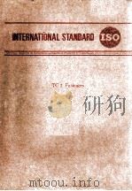 INTERNATIONAL STANDARD TC2 FASTENERS PDF电子版封面