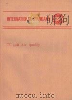 INTERNATIONAL STANDARD TC146  AIR QUALITY     PDF电子版封面     