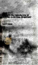 CATIONIC POLYMERIZATION OF OLEFINS: A CRITICAL INVENTORY PDF电子版封面 0471469092 Joseph P. Kennedy