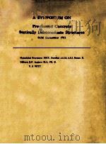 A SYMPOSIUM ON PRESTRESSED CONCRETE STATICALLY INDETERMINATE STRUCTURES（1953 PDF版）