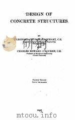 DESIGN OF CONCRETE STRUCTURES FOURTH EDITION（1940 PDF版）