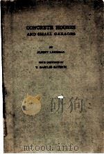 CONCRETE HOUSES AND SMALL GARAGES（1951 PDF版）