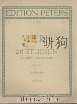 JOS. MERK 20 STUDIEN FUR VIOLONCELLO OPUS 11 PDF电子版封面