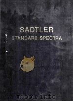 SADTLER SPECTRA ULTRA VIOLET SPECTRA Volume 146 PDF电子版封面