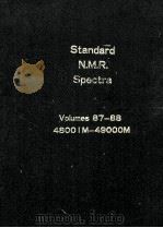 Standard N.M.R.Spectra Volumes 87-88（ PDF版）