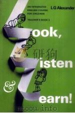 LOOK,LISTEN AND LEARN!:AN INTEGRATED ENGLISH COURSE FOR CHILDREN PDF电子版封面 0582519853 GIL POTTER