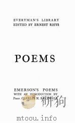 POEMS     PDF电子版封面     