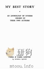MY BEST STORY     PDF电子版封面     