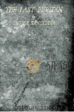 THE LAST PURITAN 1936 PDF电子版封面