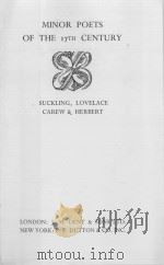 MINOR POETS OF THE 17TH CENTURY   1931  PDF电子版封面     