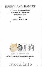 JEREMY AND HAMLET（1928 PDF版）